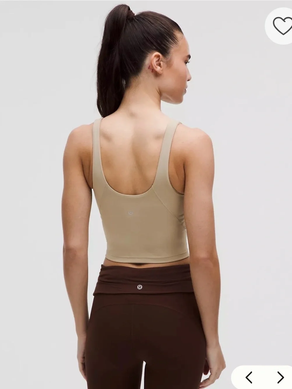 lululemon athletica lightweight cropped